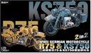 Great Wall Hobby 1/35 WWII German Motorcycle R75 & KS750 Model Kit L3527 NEW_1