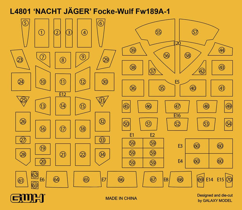 Great Wall Hobby 1/48 Fw189A-1&A-2 w/Nacht Jager,Sonderaktion Schneekufen S4820_4