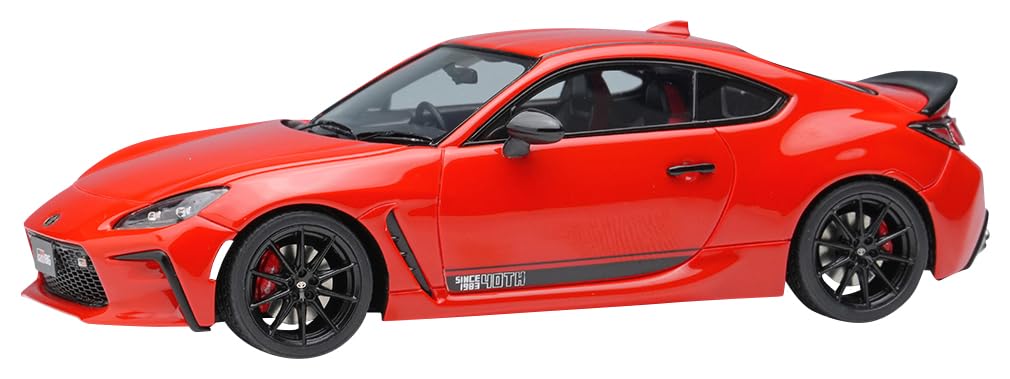 Make Up EIDOLON 1/43 Toyota GR86 RZ 40th Anniversary Limited 2023 Spark Red NEW_1