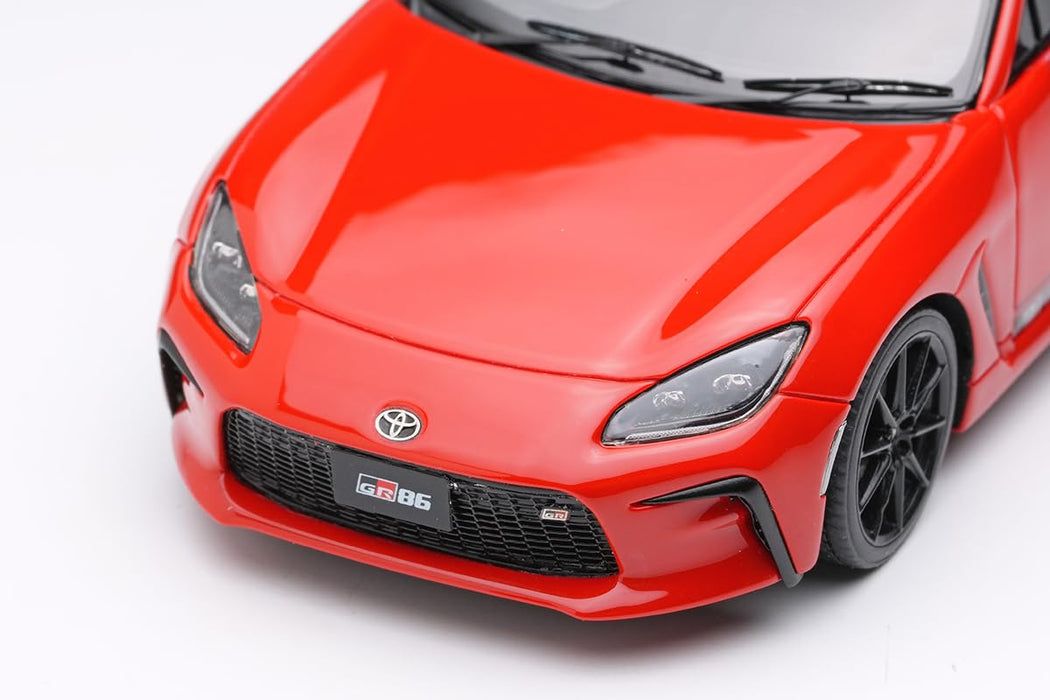 Make Up EIDOLON 1/43 Toyota GR86 RZ 40th Anniversary Limited 2023 Spark Red NEW_3