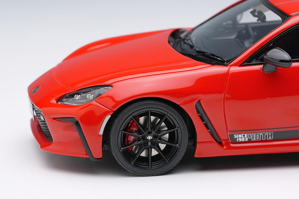 Make Up EIDOLON 1/43 Toyota GR86 RZ 40th Anniversary Limited 2023 Spark Red NEW_5
