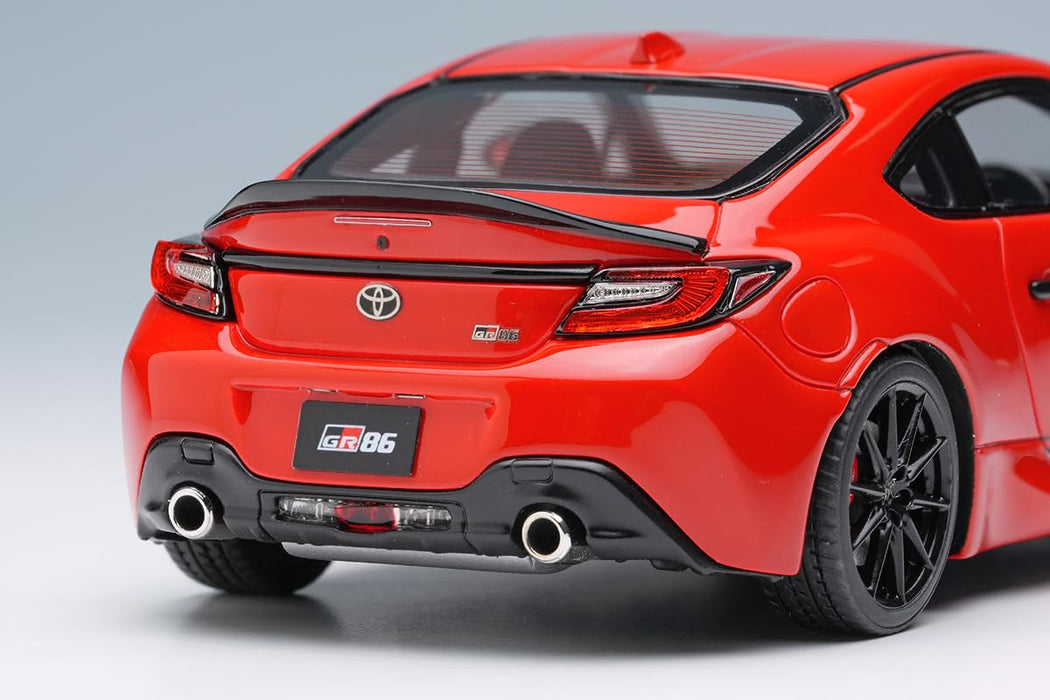 Make Up EIDOLON 1/43 Toyota GR86 RZ 40th Anniversary Limited 2023 Spark Red NEW_6