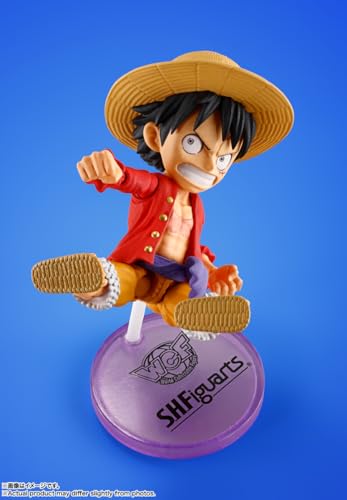 World Collectible Figure x S.H.Figuarts Monkey D. Luffy 75mm Action Figure NEW_6