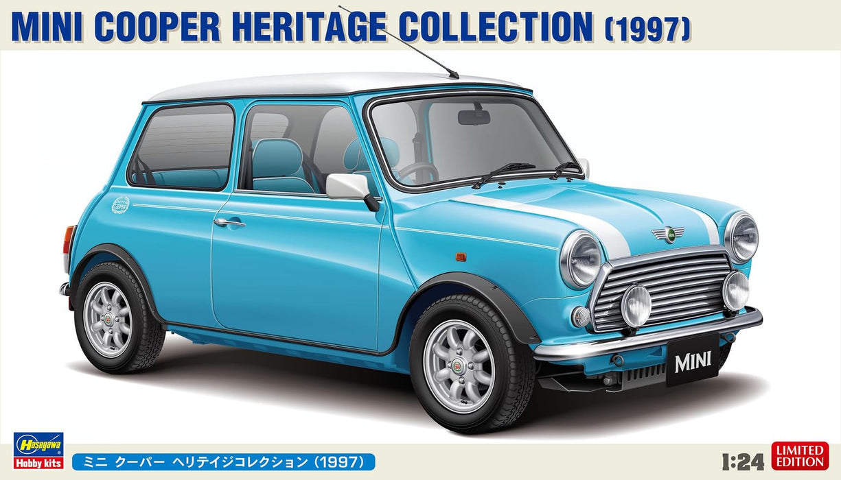 Hasegawa 1/24 MINI COOPER HERITAGE COLLECTION 1997 Plastic Model Kit 20721 NEW_7