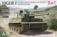 1/35 Sd.Kfz.181 Pz.Kpfw.VI Ausf.E Tiger I Experimental Project 3 in 1 TKO2192_3
