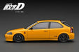 ignition model 1/18 INITIAL D HONDA CIVIC(EK9) Type R IG3541 Yellow Car NEW_3