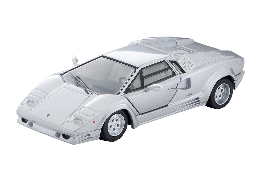 Tomytec TLV-N Lamborghini Countach 25th Anniversary Silver Diecast Car 328001_1