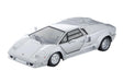 Tomytec TLV-N Lamborghini Countach 25th Anniversary Silver Diecast Car 328001_1