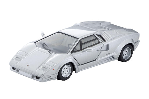 Tomytec TLV-N Lamborghini Countach 25th Anniversary Silver Diecast Car 328001_1
