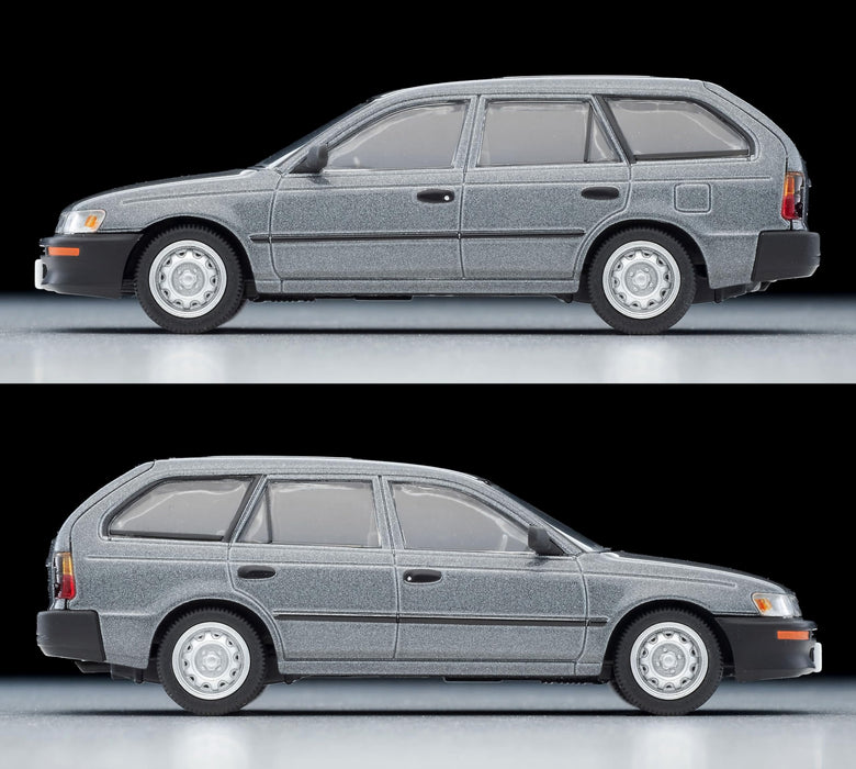 Tomytec TLV-N334a Toyota Sprinter Wagon L Gray 1995 Diecast Miniature Car 331100_3