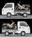 TLV-N330a Honda Acty Truck Bike Shop Ver. w/Honda CT125, Hunter Cub 331131 NEW_3