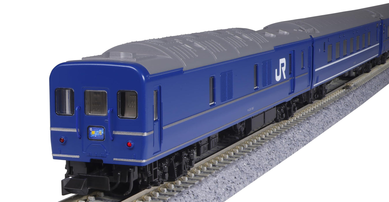 Kato N gauge Series 24 Type 25 Express Sleeping Car Ginga 9-Car Set 10-1998 NEW_2