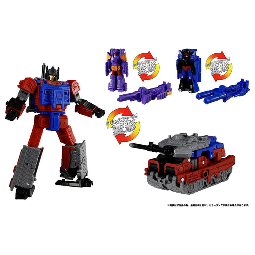 TakaraTomy T-SPARK Transformers Legacy TL-82 Quake & Heater & Tiptop Figure NEW_2