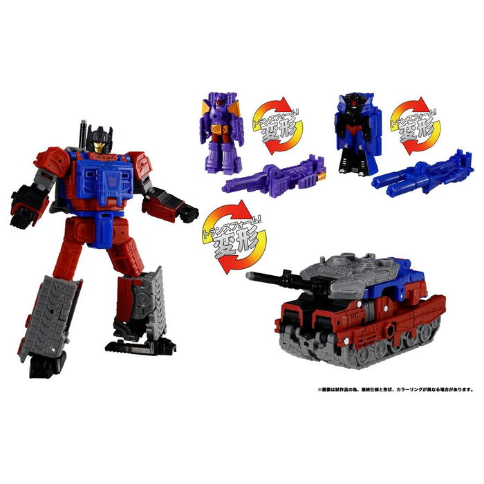 TakaraTomy T-SPARK Transformers Legacy TL-82 Quake & Heater & Tiptop Figure NEW_2