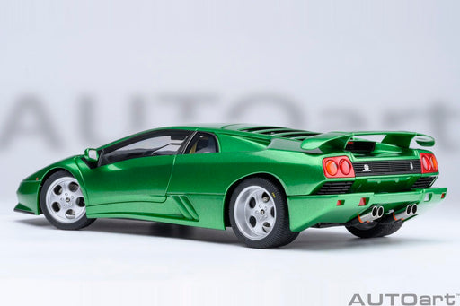 AUTOart 1/18 scale Lamborghini Diablo SE30 Metallic Green Model Car 79150 NEW_2
