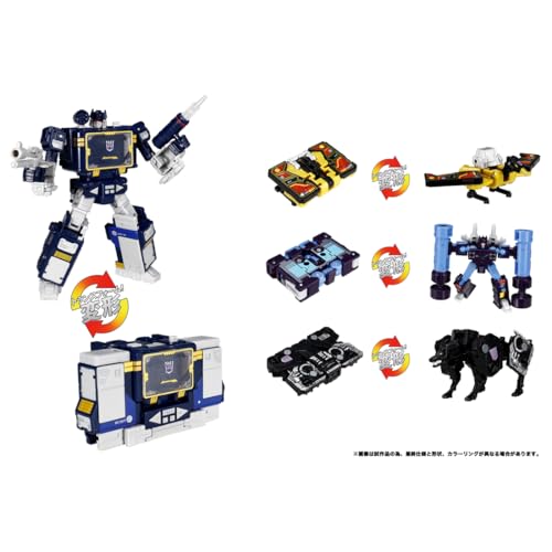 TakaraTomy T-SPARK Transformers Legacy TL-84 Sundwave Set Action Figure NEW_2