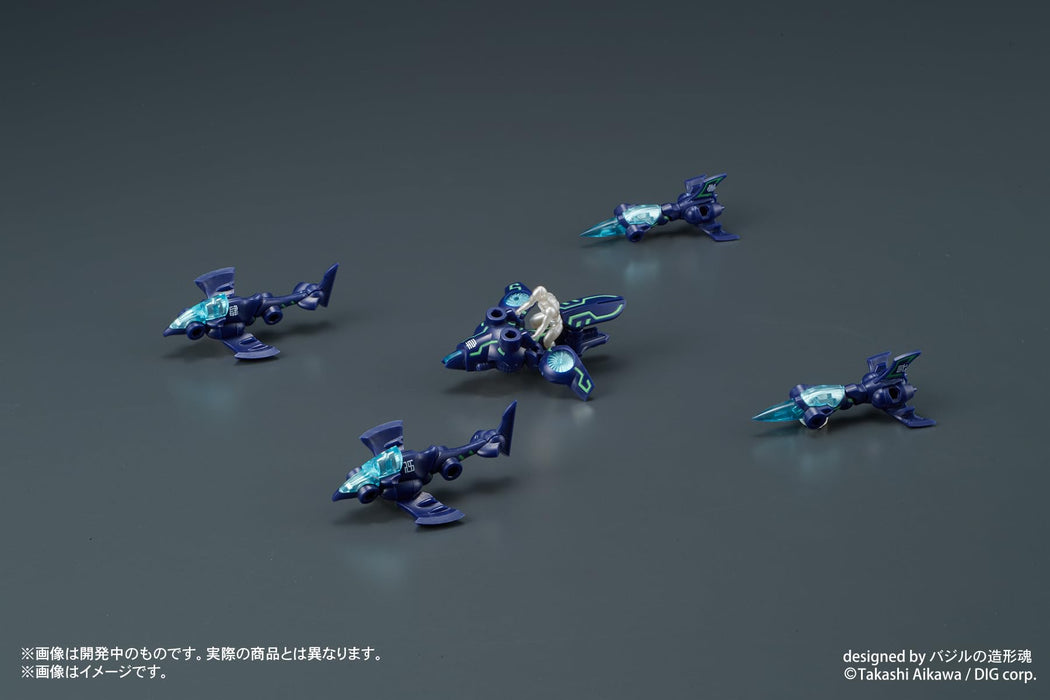 DIGMODEL Gangimaru Bakuretsu Gattai Dosutorai non-scale Plastic Model Kit NEW_5