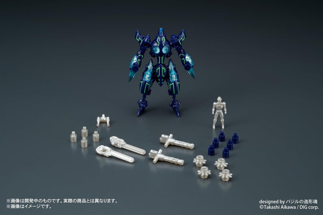 DIGMODEL Gangimaru Bakuretsu Gattai Dosutorai non-scale Plastic Model Kit NEW_7