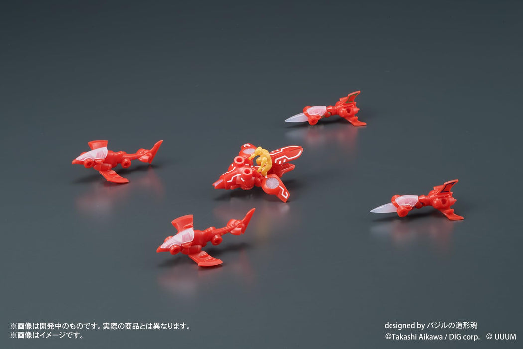 DIGMODEL Gangimaru Bakuretsu Gattai Dosutorai Leongashin Plastic Model Kit NEW_5