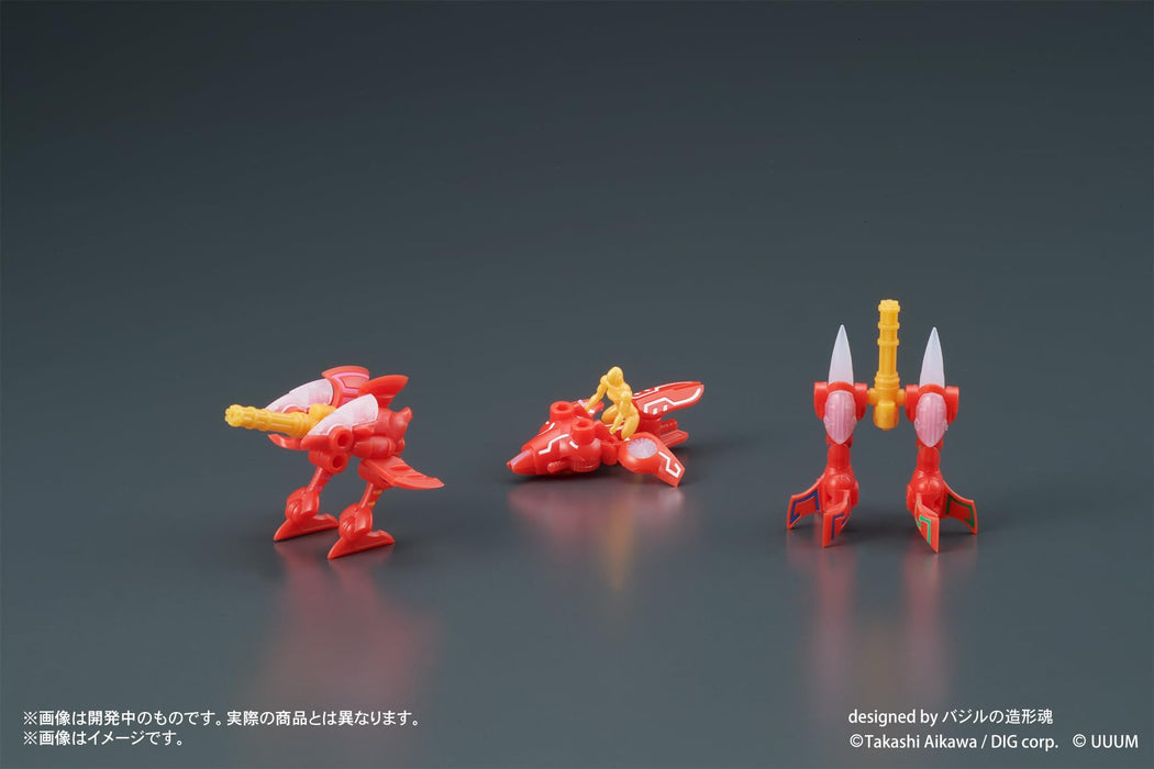 DIGMODEL Gangimaru Bakuretsu Gattai Dosutorai Leongashin Plastic Model Kit NEW_6