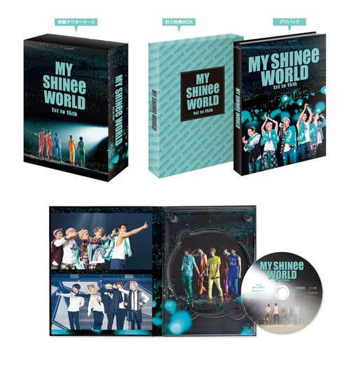 [Blu-ray] MY SHINee WORLD Japan ver. Limited Edition Digipak K-Pop TWBS-5385 NEW_1