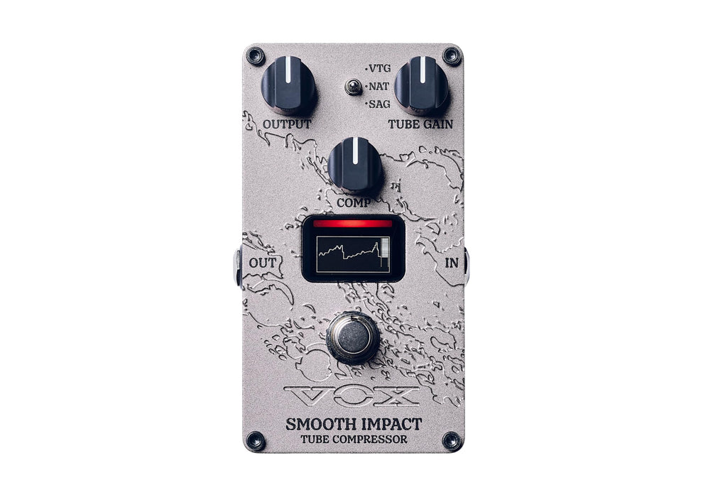 Vox Compact guitar effects SMOOTH IMPACT Compressor Nutube Valvenergy 2nd VE-SI_1