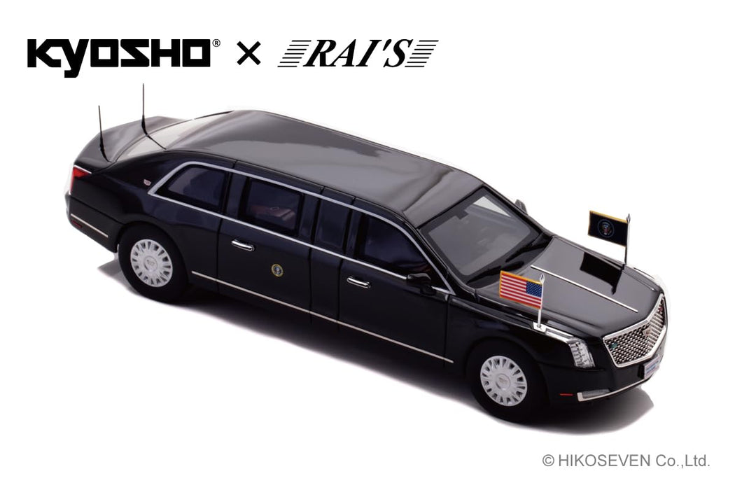 KYOSHO x RAIS 1/43 CADILLAC ONE THE BEAST 2019 U.S. PRESIDENTIAL CAR H7431910_4
