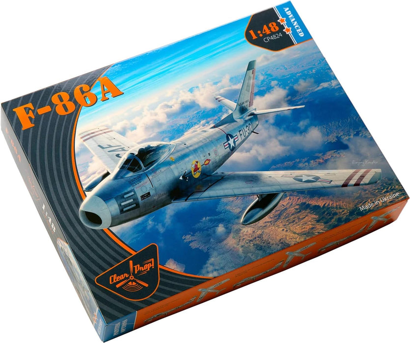 Clear Prop! 1/48 America F-86A Plastic Model Kit CPU4824 Molding Color 15+ NEW_1
