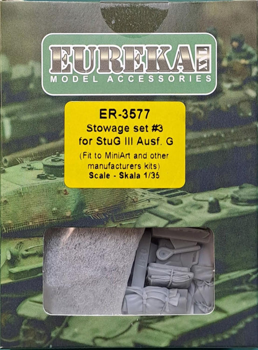 Eureka XXL 1/35 Stowage Set #3 for For German Sturmgeschutz III Ausf. G ER-3577_7
