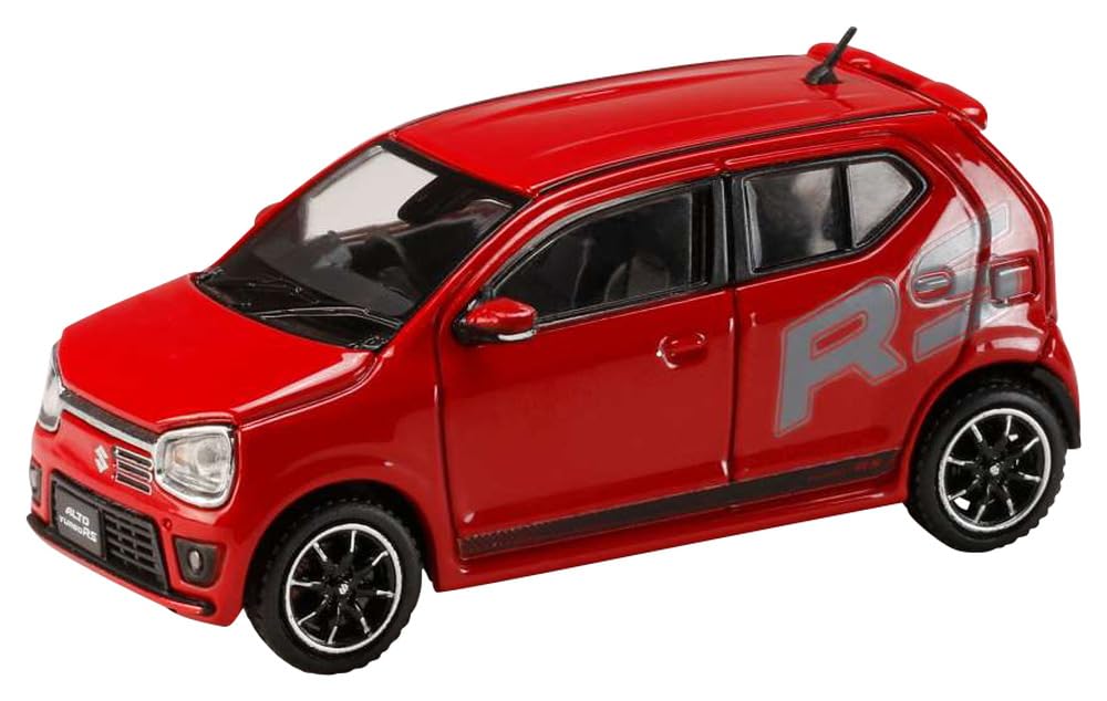 Hobby Japan 1/64 Suzuki Alto Turbo RS HA36S RS Decal Tune Pure Red HJ642070BR_1