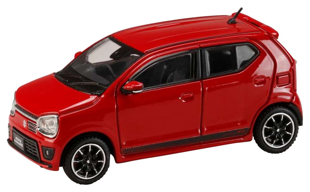 Hobby Japan 1/64 Suzuki Alto Turbo RS HA36S Pure Red Diecast Car HJ642070AR NEW_1