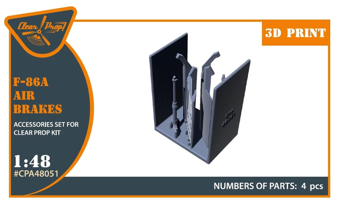 1/48 North American F-86A air brakes for CP kits for Clear Prop! CPUA48051 NEW_2