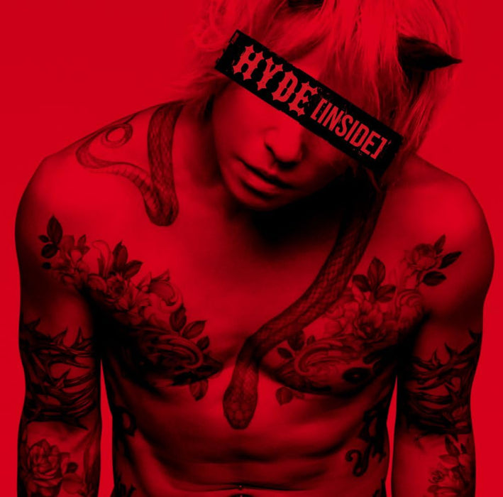 [CD+Blu-ray] INSIDE First Press Limited Edition HYDE UICV-9369 Red Clear Sleeve_1