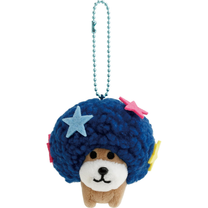 MO84401 San-X Characters Ano Koro no Tomodachi Burasage Plush Mascot Afro Ken_1