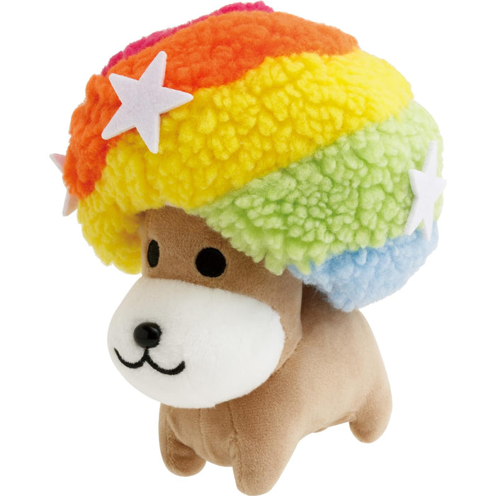 MO84901 San-X Characters Ano Koro no Tomodachi Plush Doll Afro Ken 160x125x110mm_1