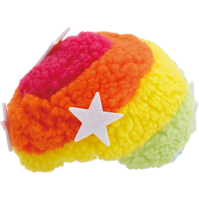 MO84901 San-X Characters Ano Koro no Tomodachi Plush Doll Afro Ken 160x125x110mm_4