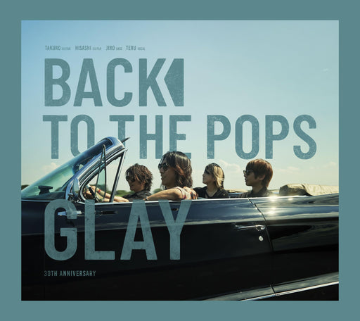 GLAY Back To The Pops [CD+DVD] Nomal Edition PCCN-63 J-Pop Rock Original Album_1