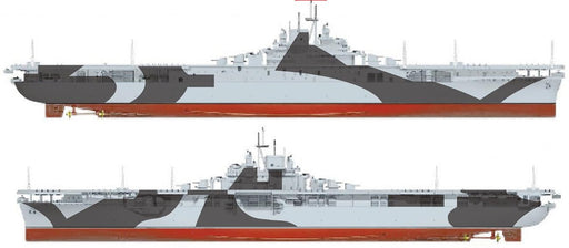 1/700 U.S. Navy Aircraft Carrier Essex w/Dazzle Camouflage Masking Sheet PIT009_1