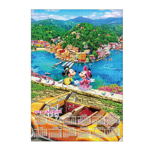 Tenyo 1000 Piece Jigsaw Puzzle Disney 2025 Calendar Jigsaw Puzzle D-1000-880 NEW_1