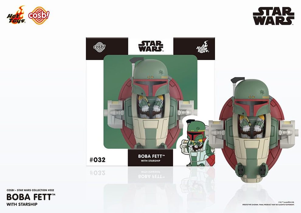 Star Wars Collection #032 Boba Fett & Spaceship Movie Star Wars Figure HTY32900_2