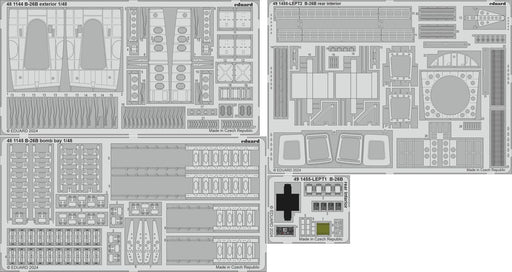 Eduard 1/48 B-26B Marauder Big Ed Martin Parts Set Part II for ICM EDUBIG49422_1