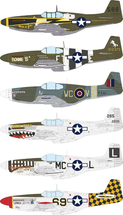 Eduard 1/48 P-51B/C Mustang w/ dorsal fin ProfiPACK Plastic Model Kit EDU82108_6