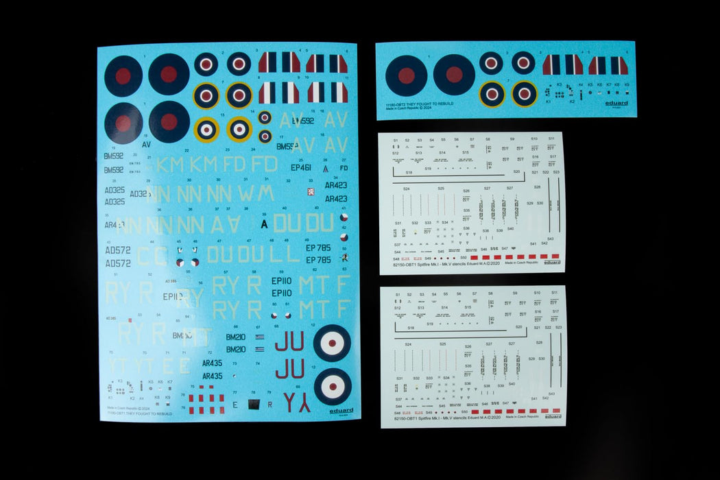 Eduard 1/48 They Fought to Rebuild Dual Combo Limited Edition Model Kit EDU11180_3