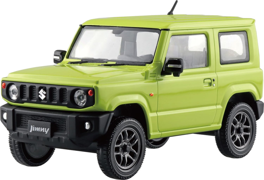 Aoshima 1/32 Rakupla Snap Kit No.09-KY Suzuki JB64 Jimny Kinetic Yellow Kit NEW_1