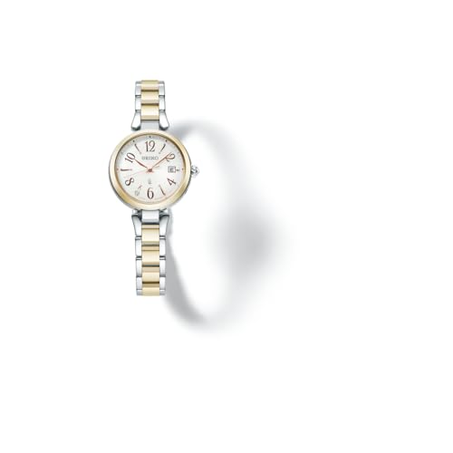 SEIKO LUKIA Grow SSQW086 Solar Radio Titanium Women's Watch Titanium Band NEW_2