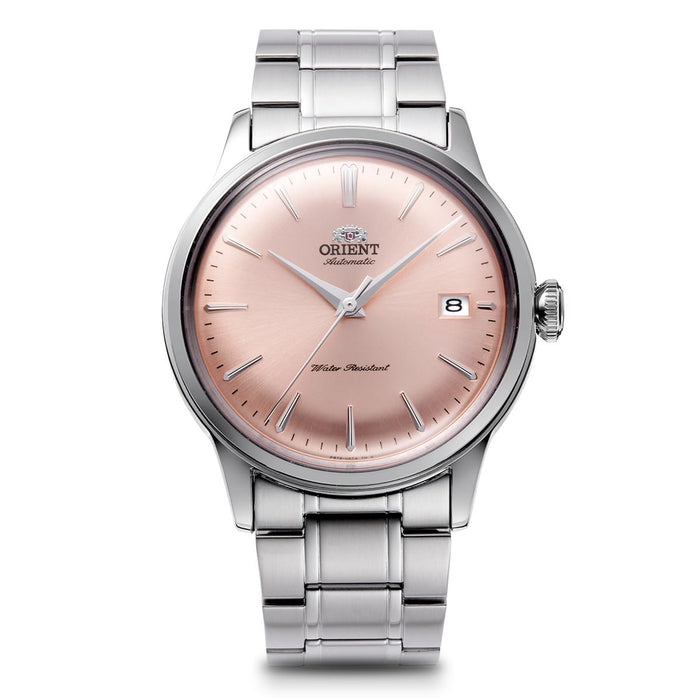 Orient Bambino RN-AC0M11Y Pink Dial Mechanical Automatic Men Watch Copper NEW_1