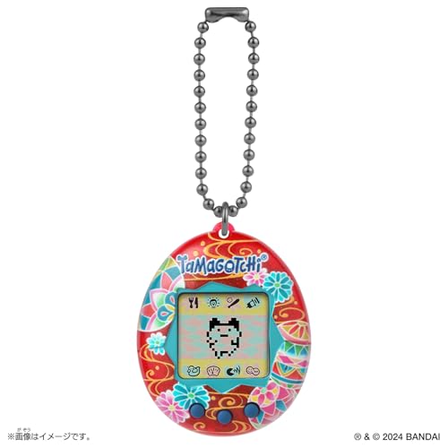 Original Tamagotchi Inspired by Kaga Yuzen Japan Edition Temari Shiki BANDAI NEW_2