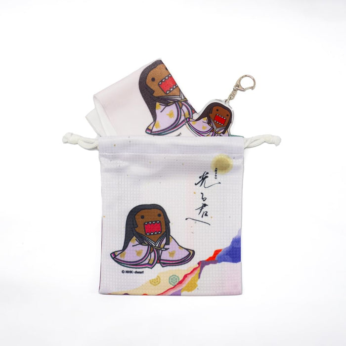 Yoshitoku Taiga Drama Domo-kun Shining You Mascot 135mm Plush Toy 182424 NEW_5