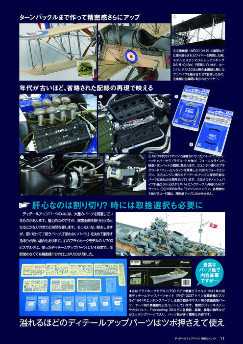 Model Art 2024 October Special Edition Methods of Detail Up Parts (Book) NEW_5