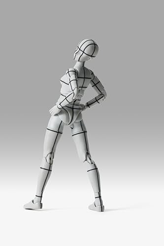 S.H.Figuarts Body-chan Sport Edition Wire Frame Gray Color Ver. Figure BAS67308_3